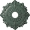 Ekena Millwork Riley Ceiling Medallion (Fits Canopies up to 4 5/8"), 18"OD x 3 1/2"ID x 1 1/2"P, Cloud Burst CM18RLCBF - alternate 1